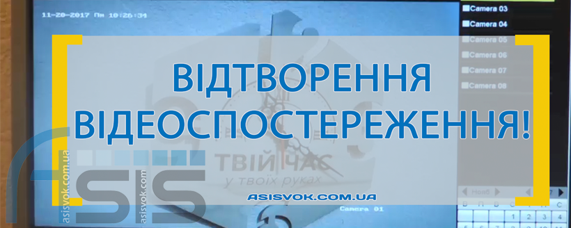 Відтворення відеоспостереження. Інструкція!